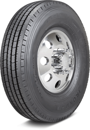 Set of 2 Tires 11R22.5 Ironman I-109 Steer 16 Ply M 148/145