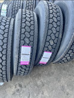 295/75R22.5 Bullride Drive 16PLY Low Pro Semi Truck Drive Tires – Made in Thailand