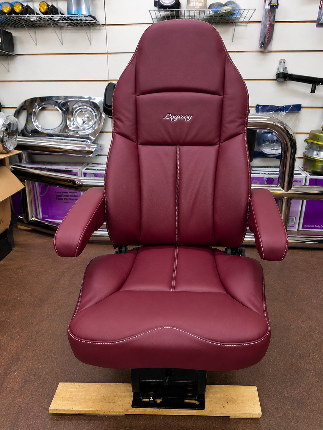 Legacy Mid Back Truck Seat – Premium Air Ride Seat - Image 2