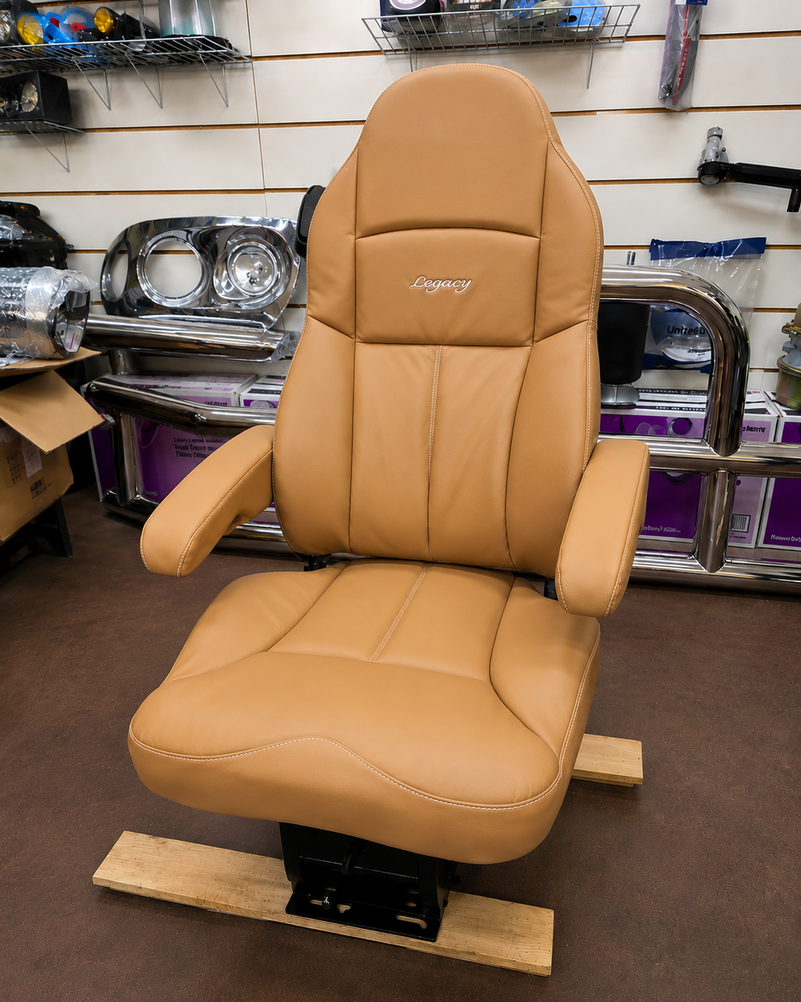 Legacy Mid Back Truck Seat – Premium Air Ride Seat - Image 4