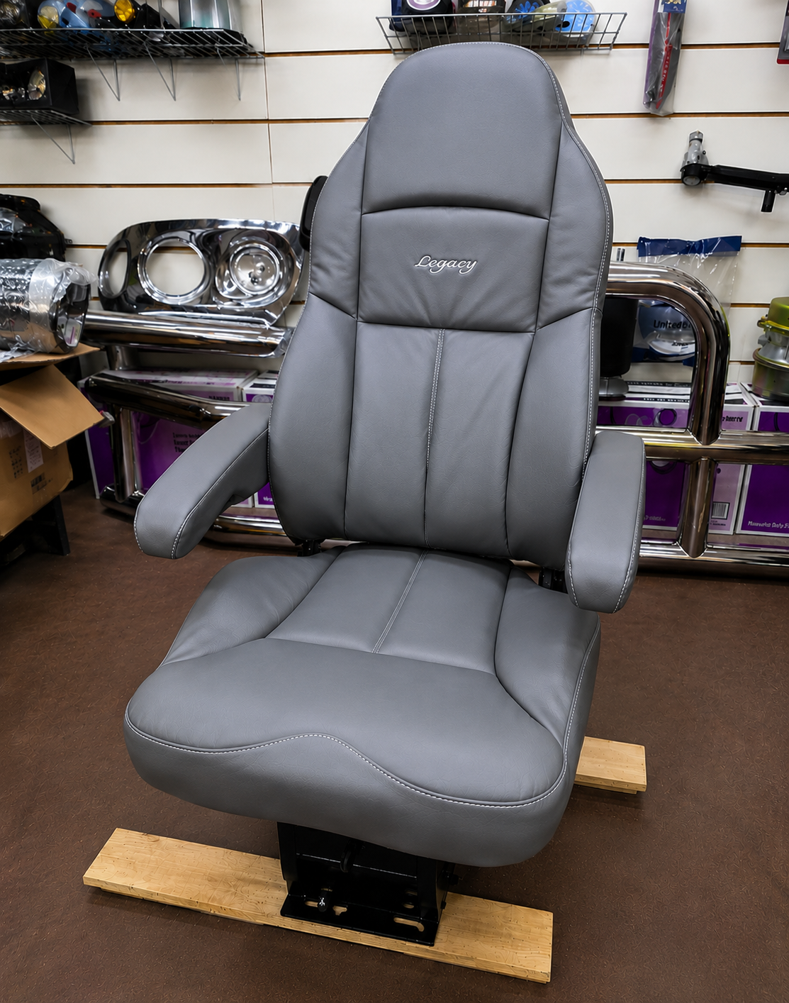 Legacy Mid Back Truck Seat – Premium Air Ride Seat - Image 3