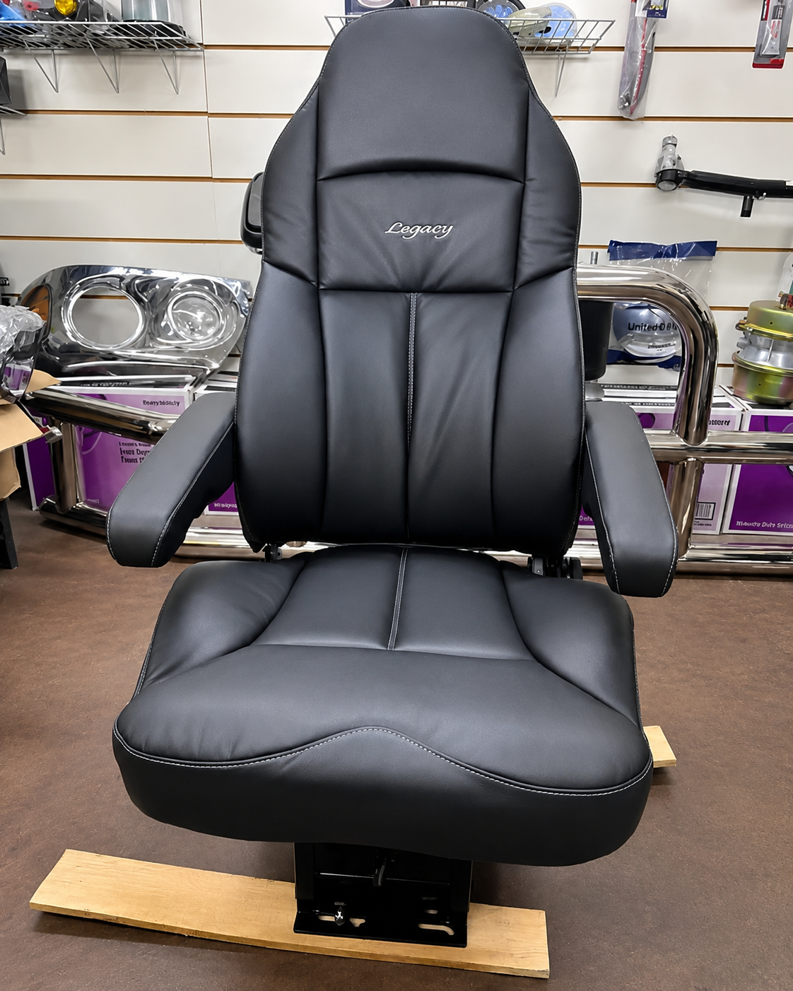 Legacy Mid Back Truck Seat – Premium Air Ride Seat - Image 6