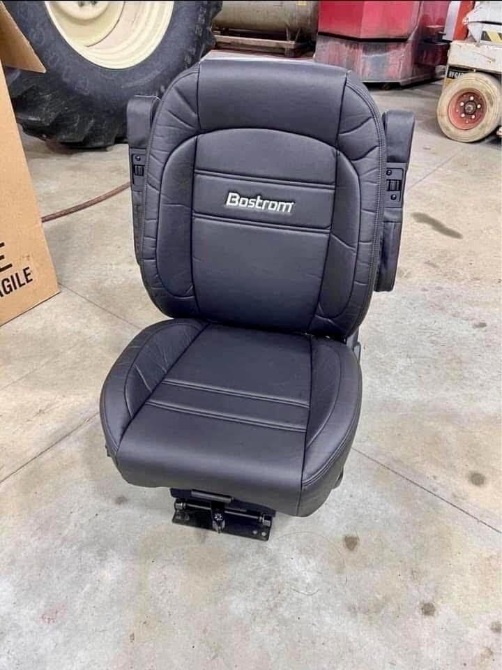 Bostrom Pro Ride Low-Profile Mid-Back Truck Seat with Armrests – Ultra-Leather - Image 5