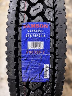 285/75R24.5 Samson Drive Tires 16 Ply – $135 Each | Tax & FET Included