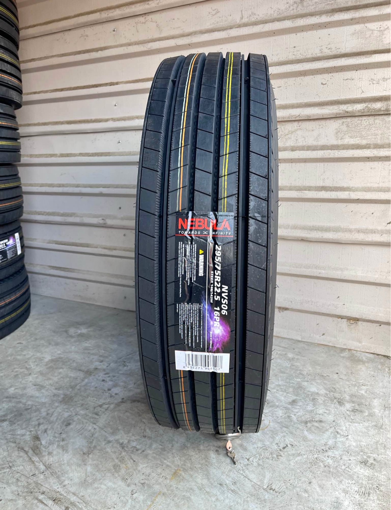 Nebula 295/75R22.5 Steer Tire (16 Ply) | Premium Semi Truck Steering Tire